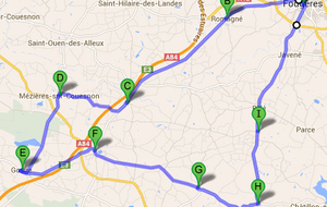 parcours du dimanche 15 janvier 2023