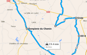 PARCOURS DU DIMANCHE 21 MAI