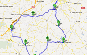 PARCOURS DU DIMANCHE 3 DECEMBRE